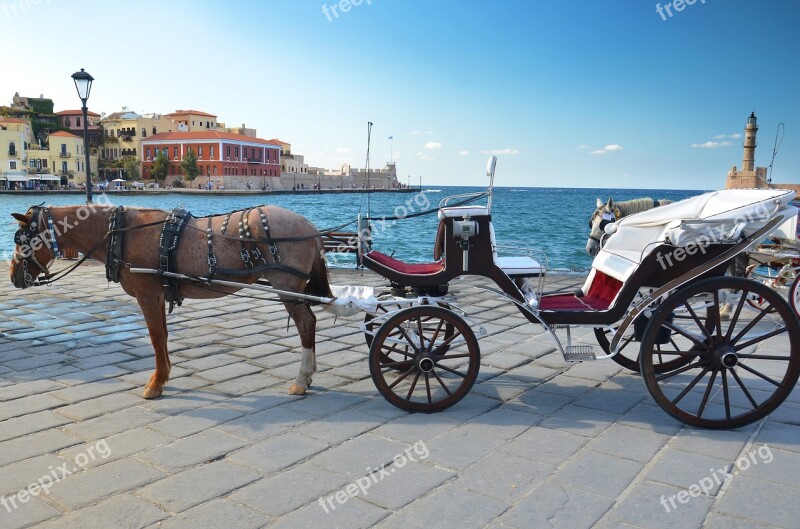 Greece Chania Crete Old Port