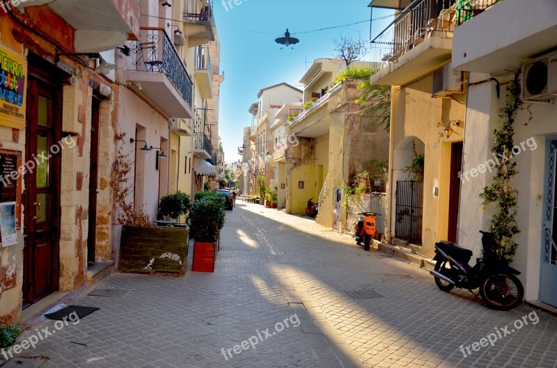 Greece Chania Crete Old Greek