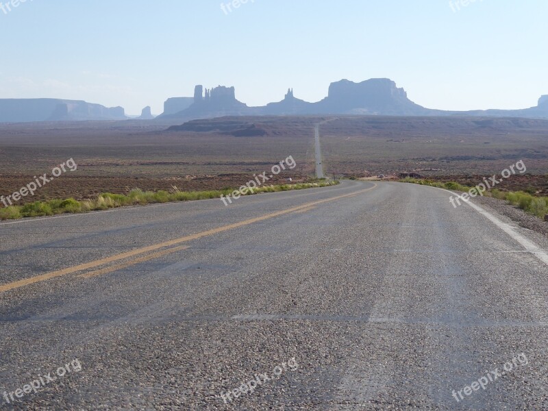 Monument Valley Road Travel United States Utah