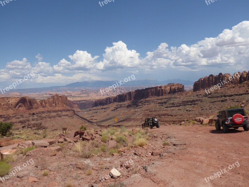 Moab Canyonland 4x4 Jeep Shafer Trail