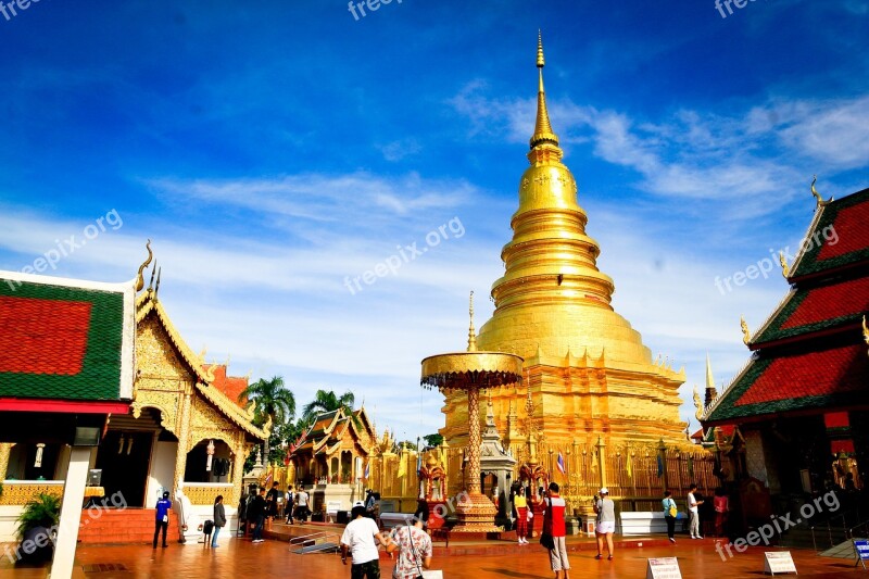 Buddhism Measure Buddha Religion Thailand