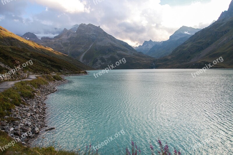 Silvrettasee Silvretta Austria Montafon Voralberg