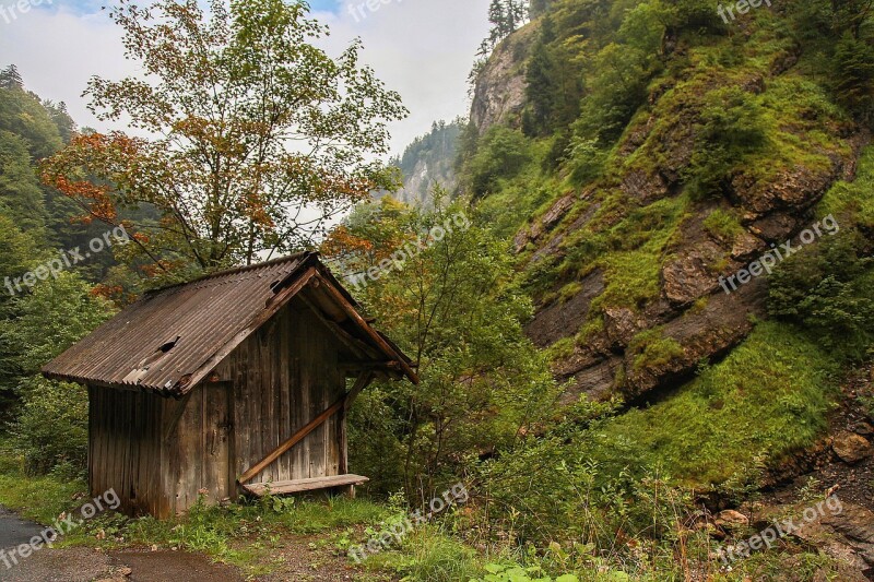 Austria Voralberg Montafon Log Cabin Hut