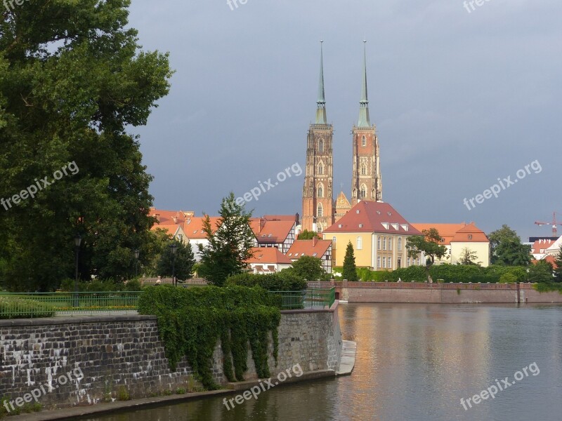 Wroclaw Breslau Church City Poland