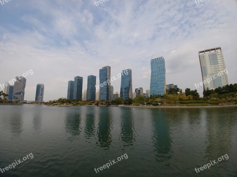 Songdo Park Incheon City Korea