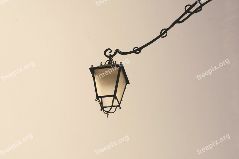 Street Light Lamp Post Lighting Vintage Ornate