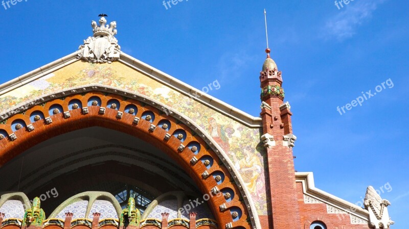 Architecture Modernist Architecture Columbus Market 1917 Valencia