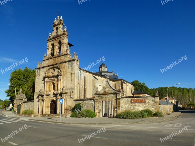 Church Spain Architecture Facade Way Of St James