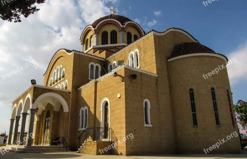 Cyprus Frenaros Archangelos Michael Church Orthodox