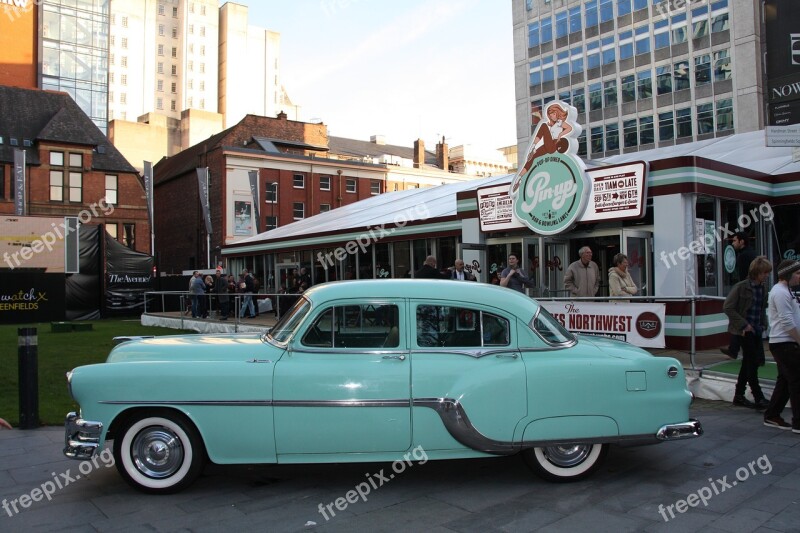 Pontiac Car Old Car Retro Vintage