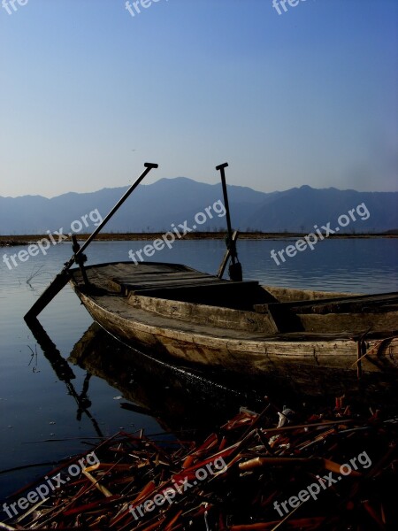 Sunset Yeyahu Yaochuan Old Ship Wood