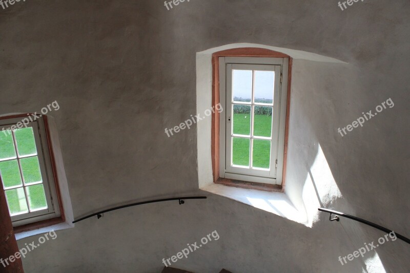 Window Sunlight Floor Monastery Kloster