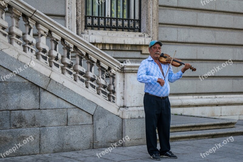 Musician Violin Instruments Rope Person