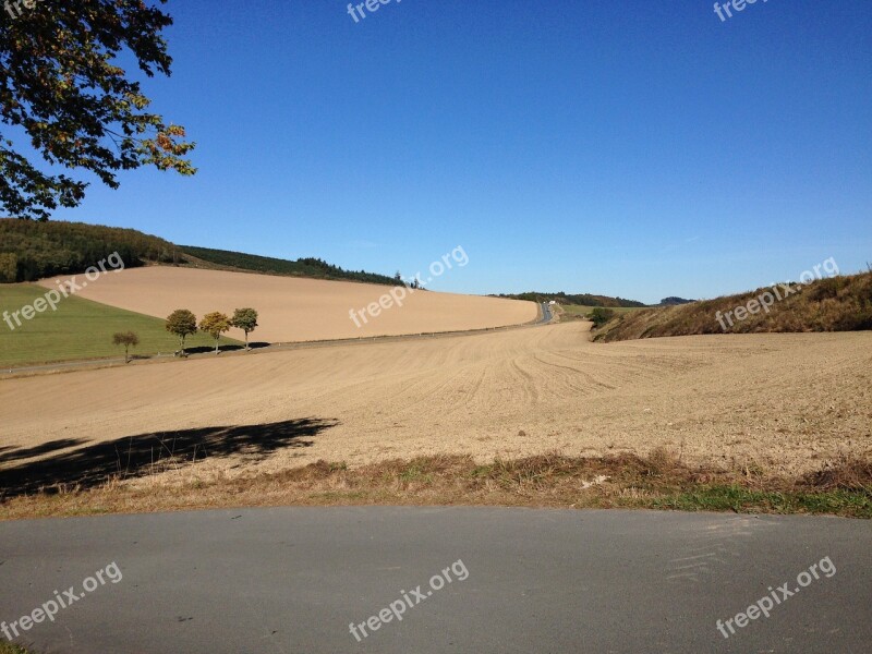 Wide Fields Field Arable Country Wide