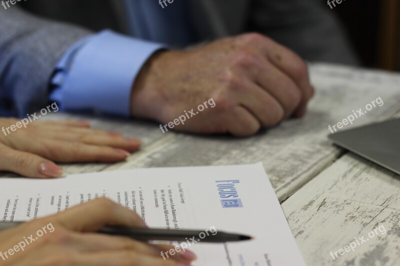 Contract Hands Meeting Free Photos