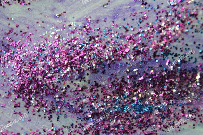 Sparkles Glitter Pink Blue Glimmer