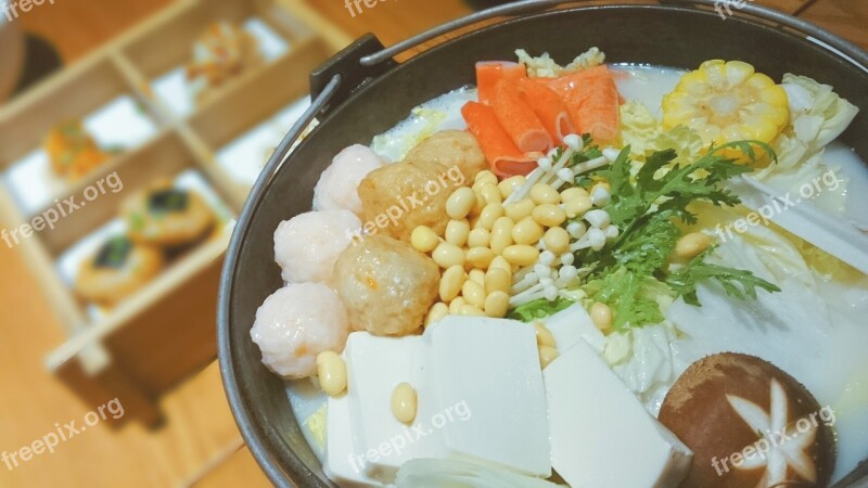 Gourmet Food Delicious Chafing Dish Tofu