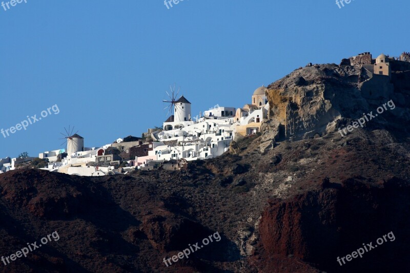 Santorini Island Greece Cyclades Greek Island