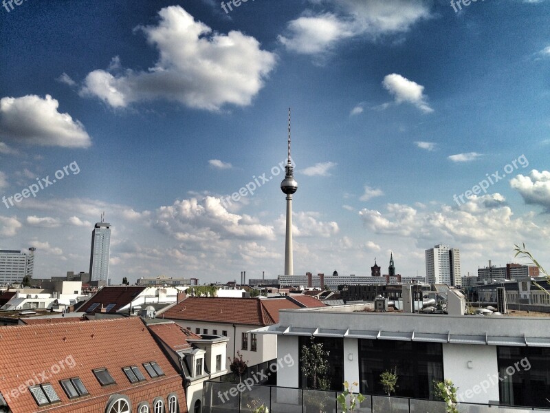 Berlin Tv Tower Places Of Interest Sky Landmark