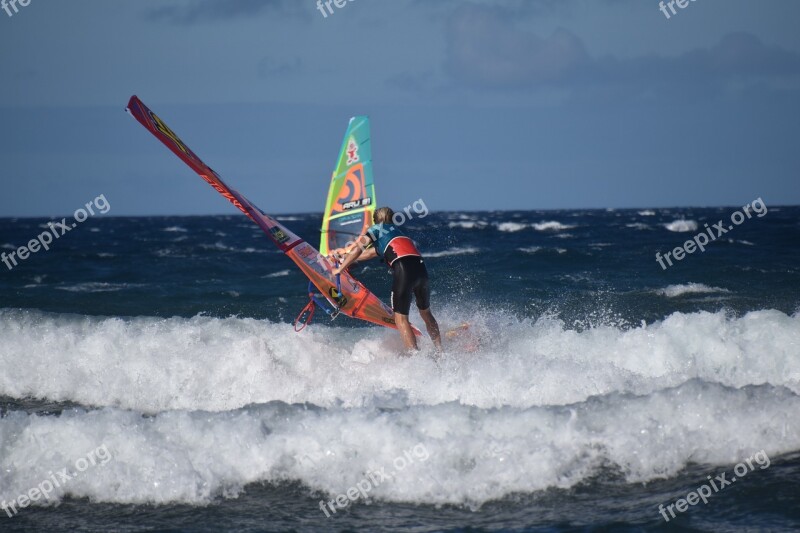 Windsurfing Gran Canaria Windsurfing Cup Pozowinds Wind Waves