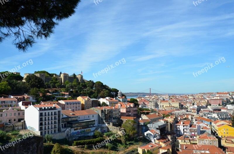 Lisbon Tram Portugal Historic Center Historically