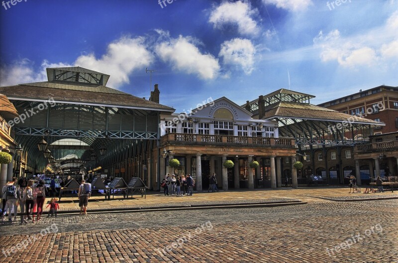 London Covent Garden Urban Landscape Market Free Photos