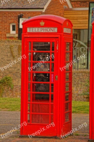 Telephone Booth Red Kingdom Box