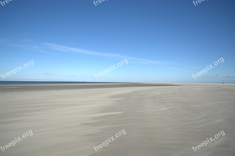 Norderoogsand Sandbar Nature Protection Zone Nature Reserve North Sea