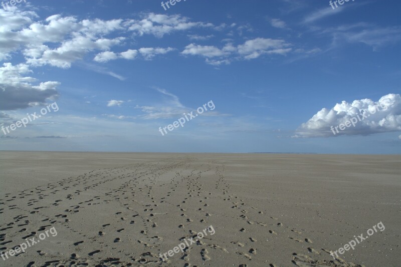 Norderoogsand Sandbar Nature Protection Zone Nature Reserve North Sea