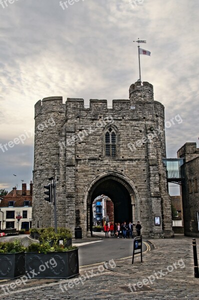 Westgate Canterbury Historic Kingdom Landmark