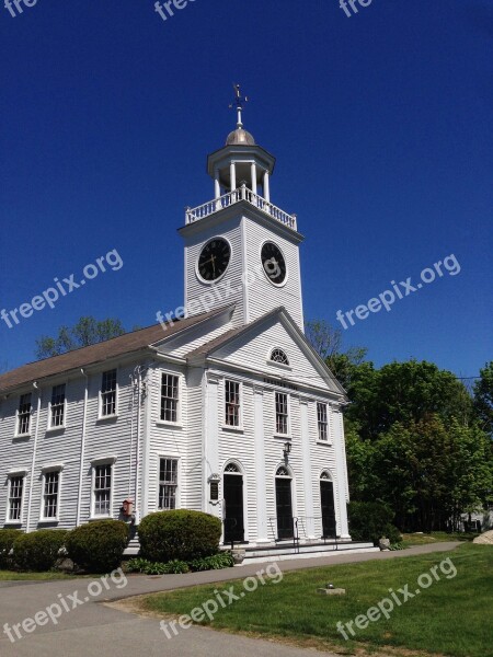 Church Architecture Massachusetts New England