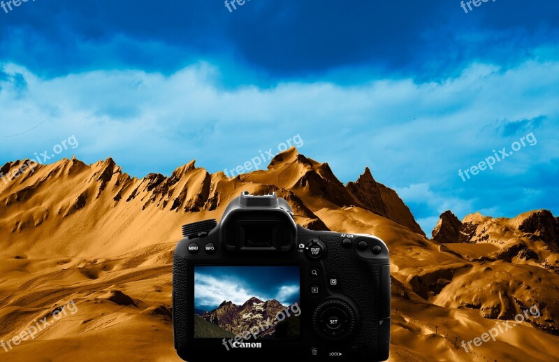 Photo Desert Photography Background Tones