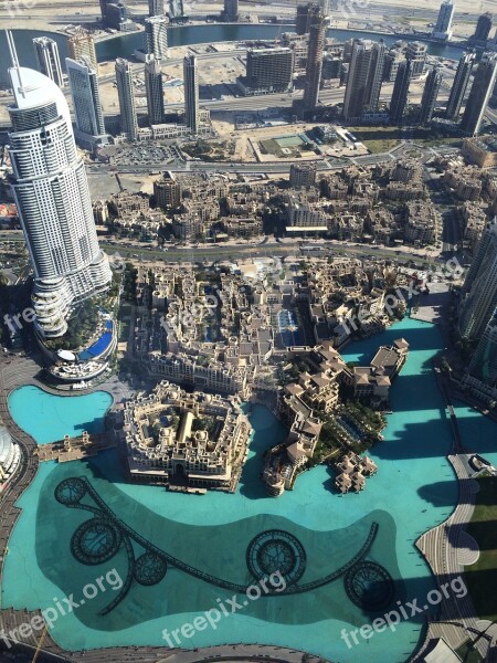 Burj Khalifa Dubai Overlooking The Free Photos