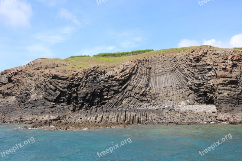 Penghu Island Basalt Special Terrain Free Photos