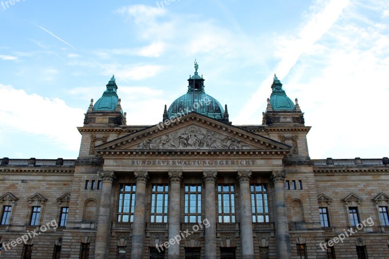 Leipzig Supreme Administrative Court Court Germany Sky