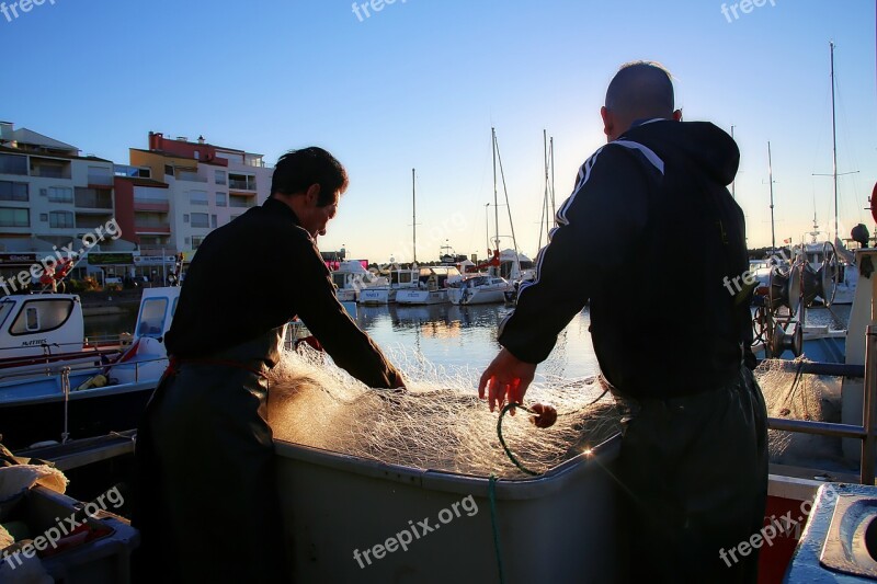 Fishing Sea Traditional Fishing Net Marin