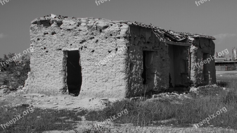 Old House Ruin Destroyed Abandoned Ruined