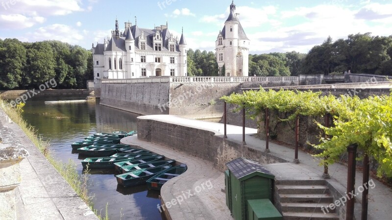 France Chateau De Chenonceau Châteaux De La Loire Loire Valley Castle