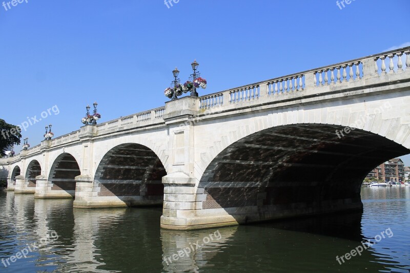 Kingston Kingston Upon Thames Kingston Bridge River London