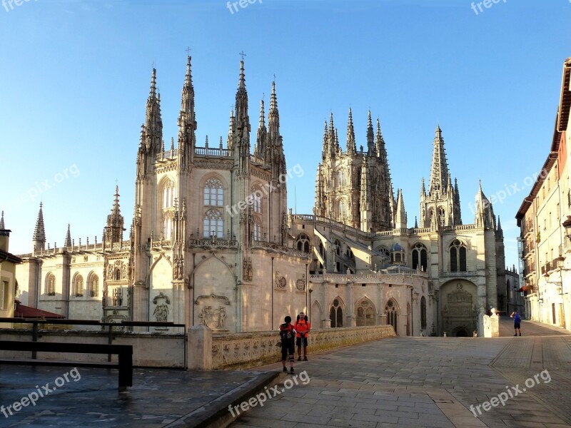 Cathedral Spain Architecture Facade Monuments