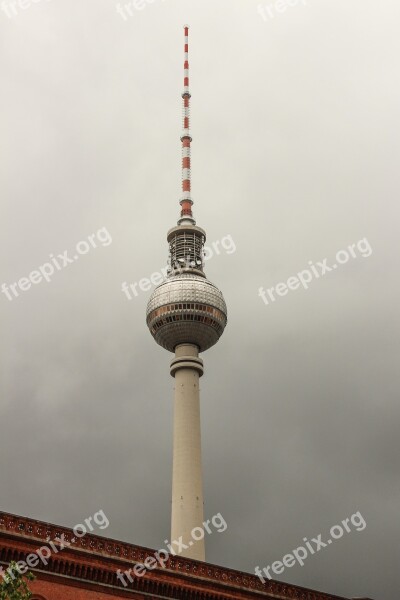 Berlin Alex Tv Tower Alexanderplatz Places Of Interest