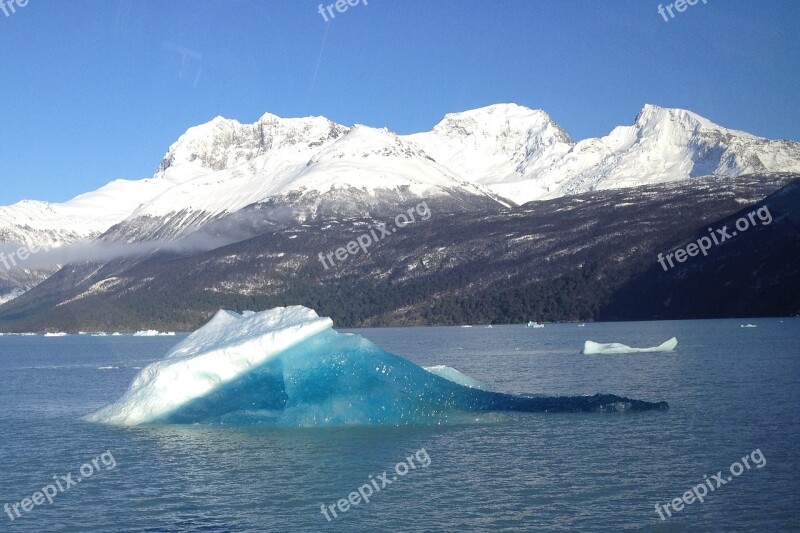 Landscapes Ice Southern Argentina Iceberg Free Photos