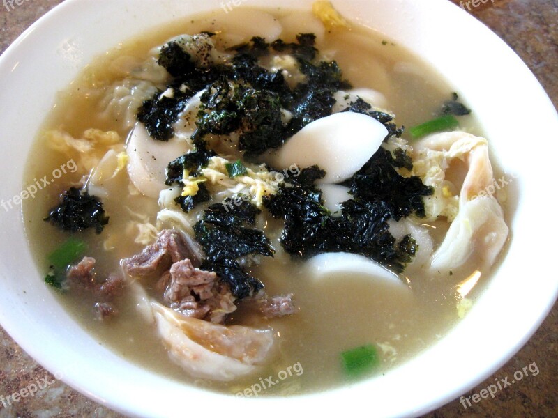 New Year Soup Korean Cuisine New Year Soup Special