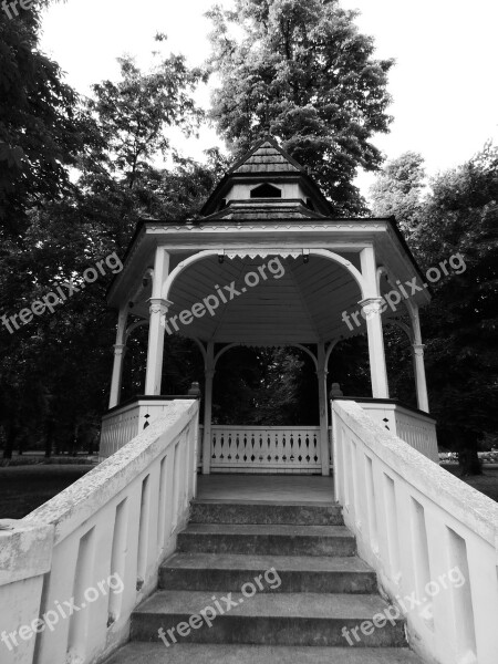 Nagykőrös Bandstand Buildup Stair Free Photos