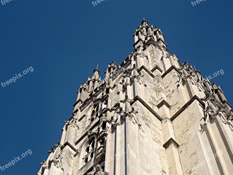 Cathedral Tower Canterbury Building Landmark