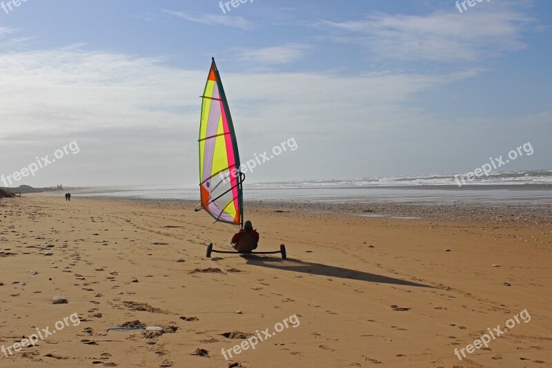 Yachting Beach Ile D'oleron Sea Wind