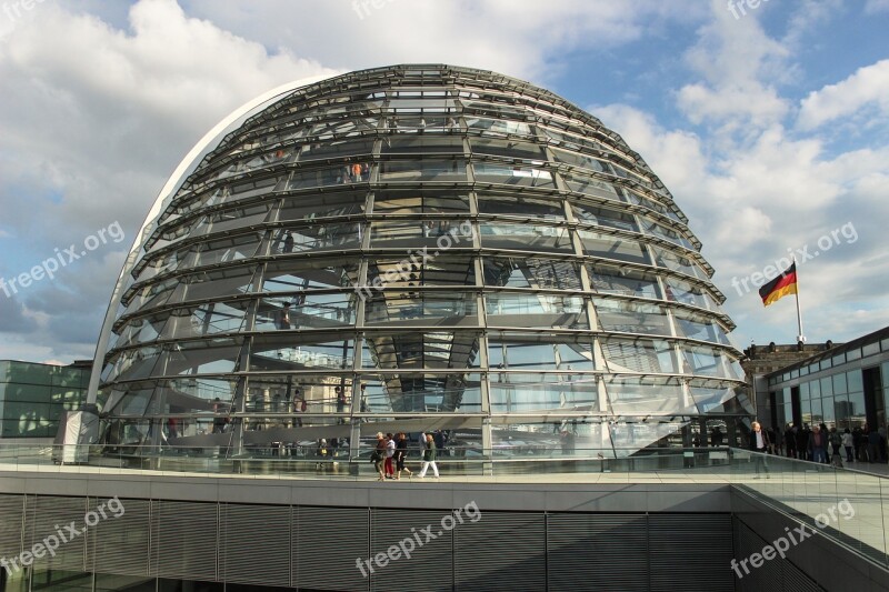 Berlin Bundestag Reichstag Germany Capital