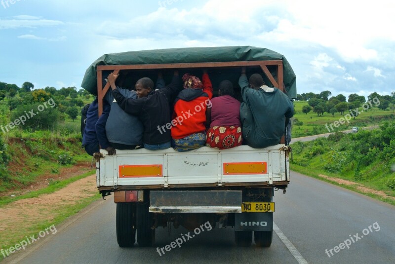 Africa Lorry Transport Truck Road