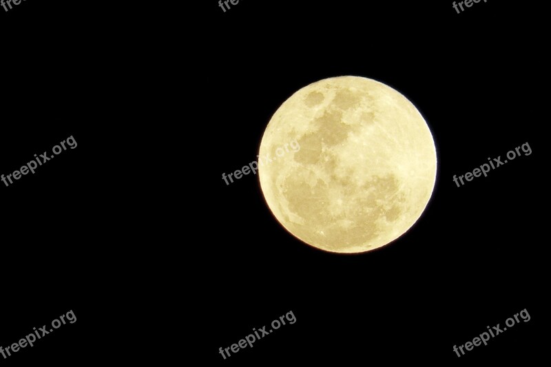 Full Moon Night Moon By Night Night Sky Lunar Surface