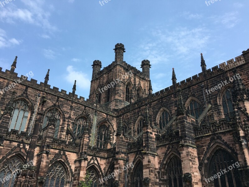 Chester Chester Cathedral Cheshire Architecture Religion